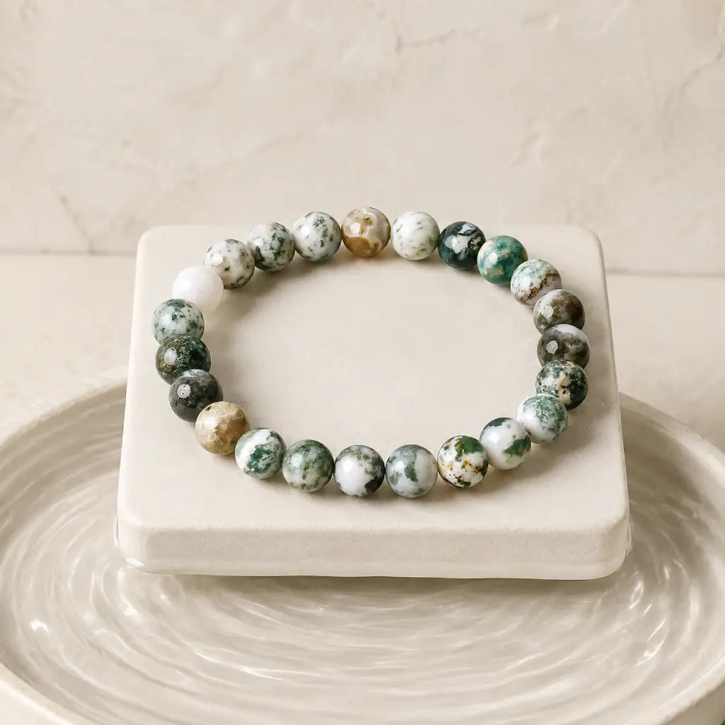 Tree Stripe Agate Zodiac Meaning by Sign – QuietMoonBeads