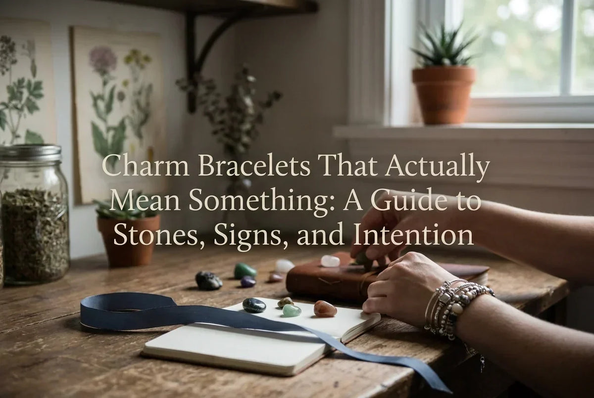 Professional header image for list-based article: Charm Bracelets That Actually Mean Something: A Guide to ...