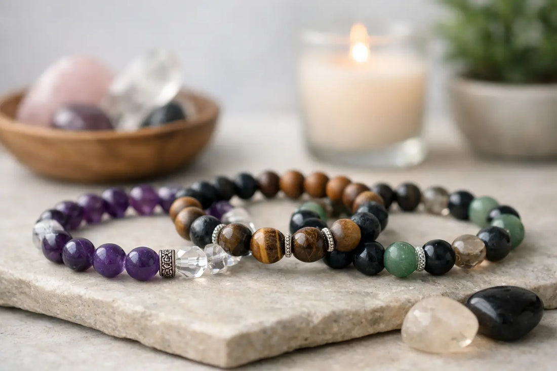 Healing Bracelets for Calm, Focus, and Grounding
