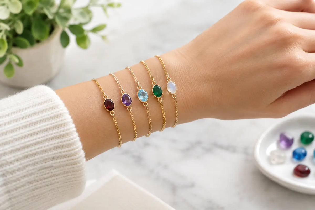 How to Match Birthstone Bracelets With Ease