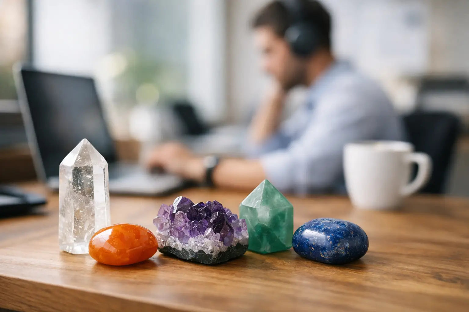 Crystals for Focus at Work That Cut Through Noise