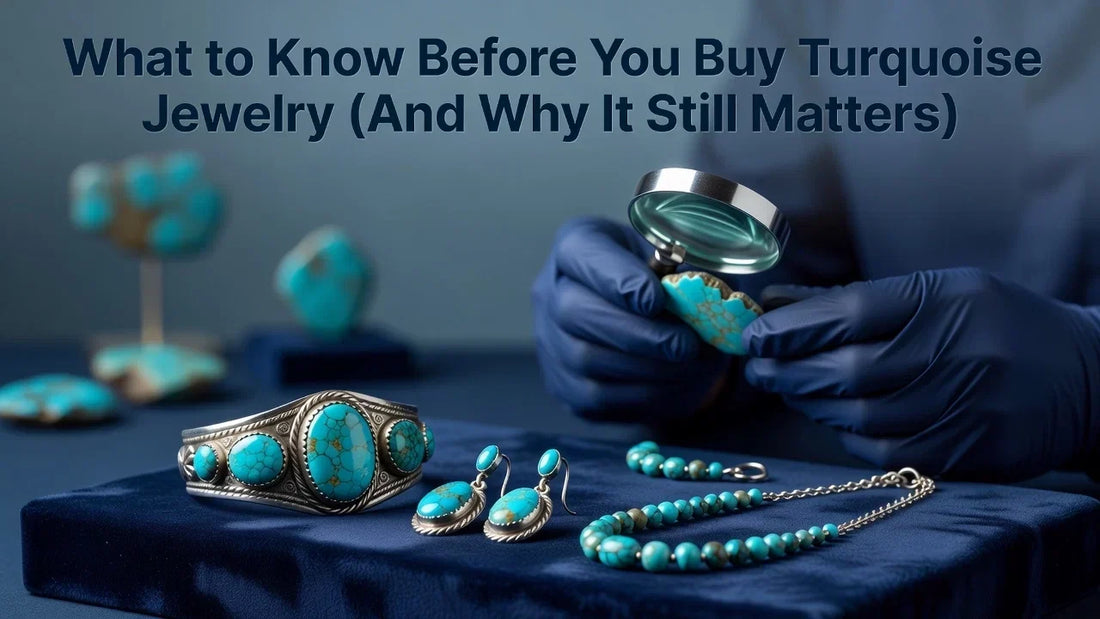 Professional header image for list-based article: What to Know Before You Buy Turquoise Jewelry (And Why It...