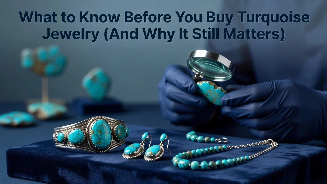 Professional header image for list-based article: What to Know Before You Buy Turquoise Jewelry (And Why It...