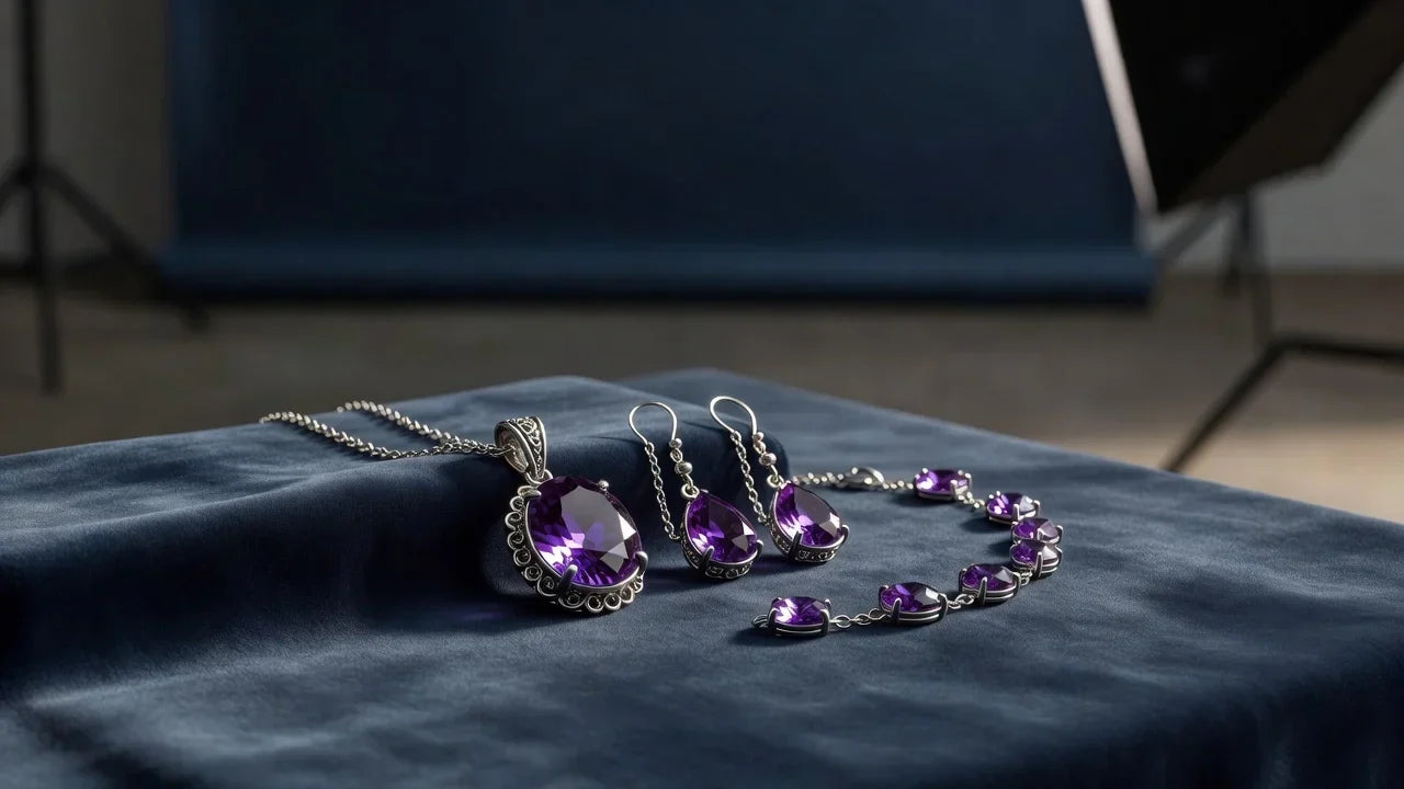 Professional header image for list-based article: Amethyst Jewelry: What It Is, What It Does, and How to We...