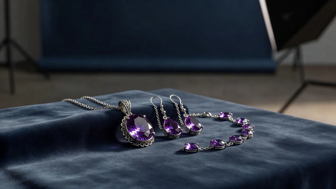 Professional header image for list-based article: Amethyst Jewelry: What It Is, What It Does, and How to We...