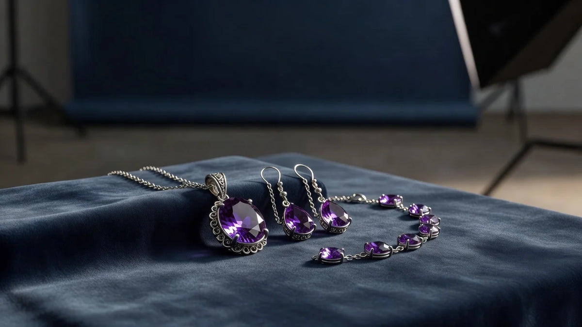 Professional header image for list-based article: Amethyst Jewelry: What It Is, What It Does, and How to We...