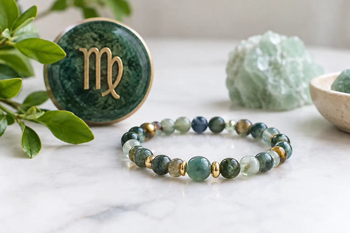 Virgo Gemstone Bracelet Guide for Calm Focus