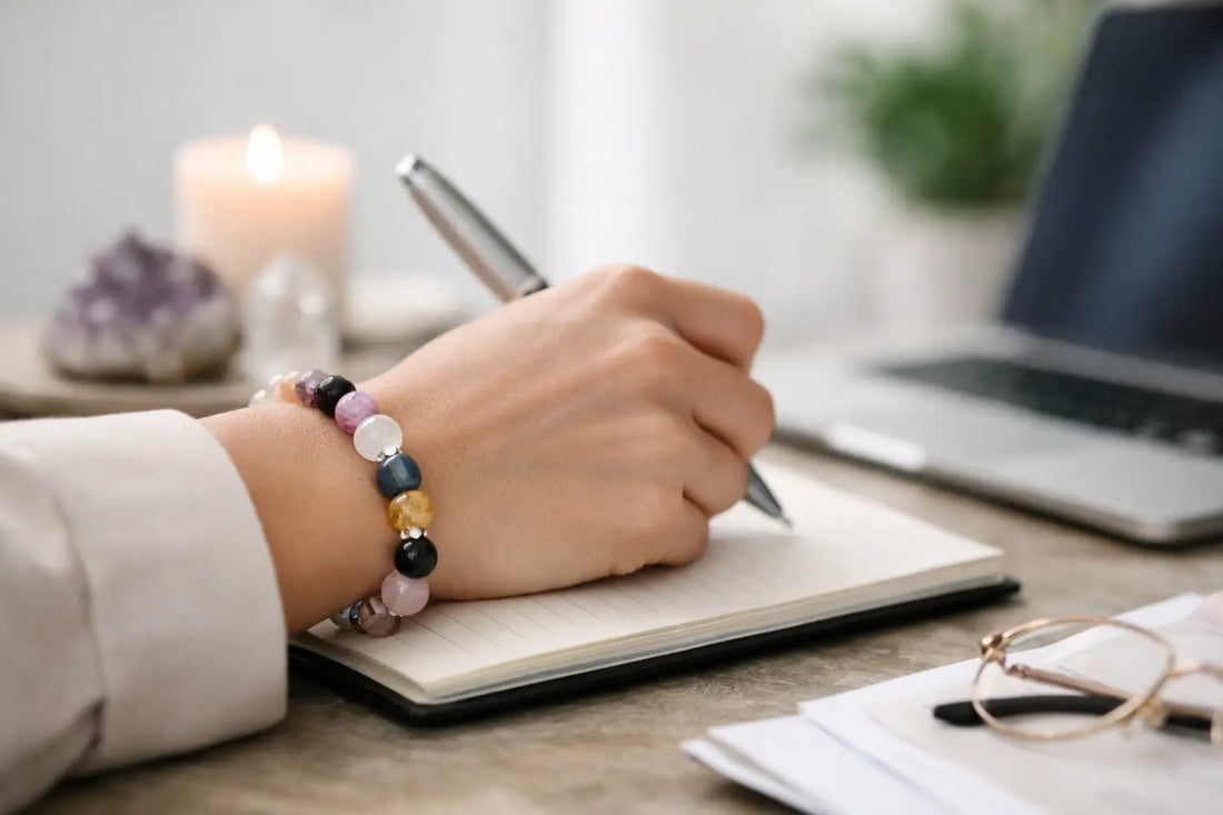 How a Manifestation Crystal Bracelet Supports Goals