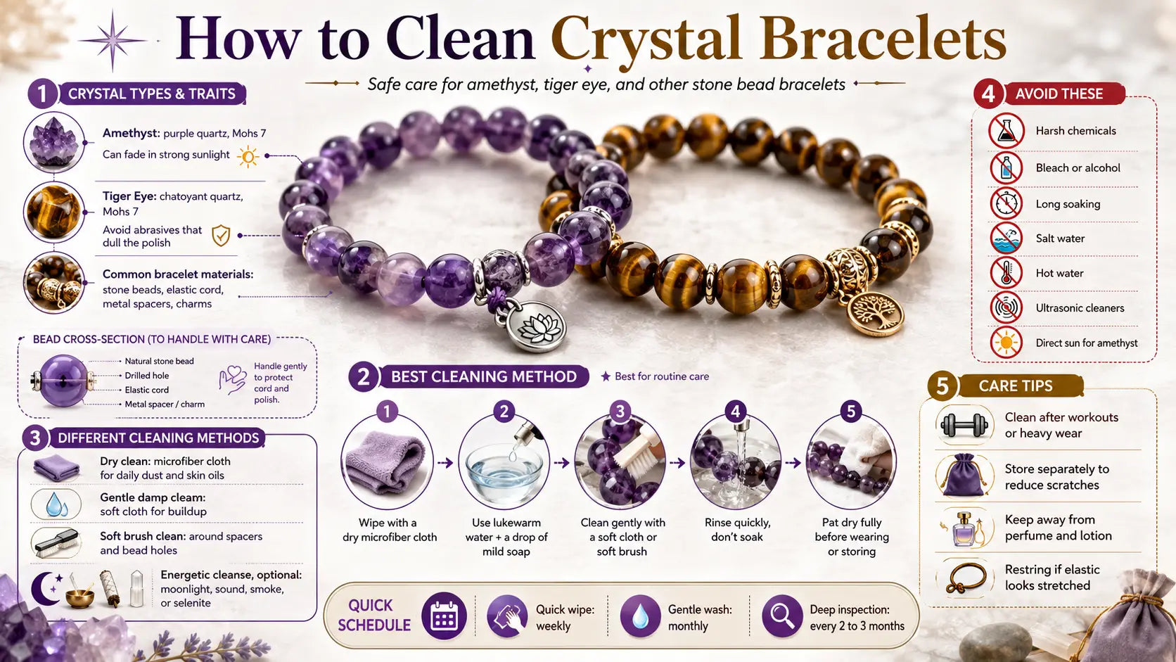 Crystal Cleaning: How to Cleanse Your Stones the Right Way