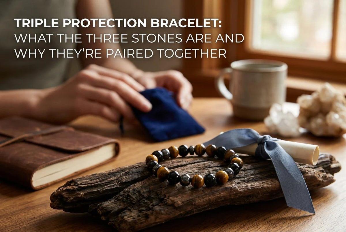 Professional header image for industry analysis: Triple Protection Bracelet: What the Three Stones Are and...