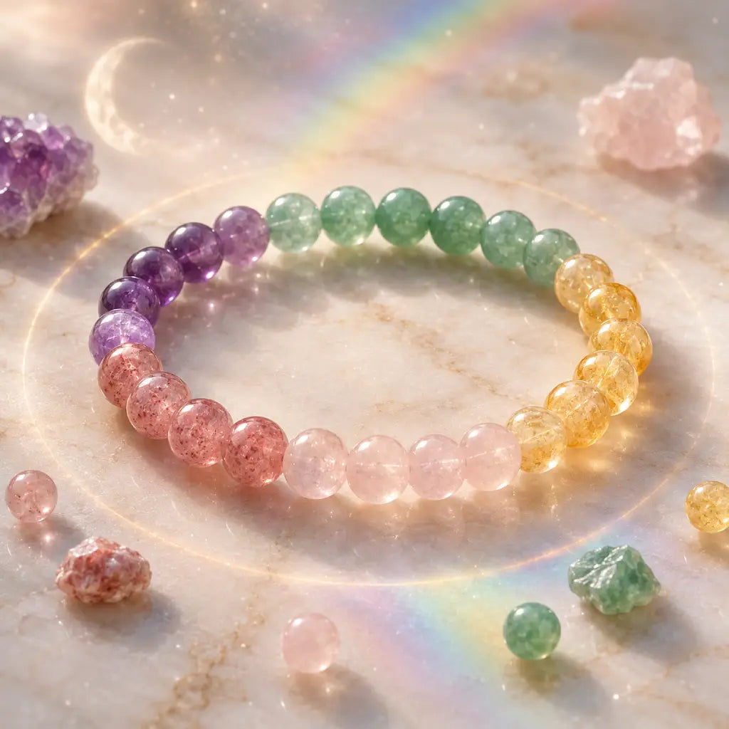 Rainbow Crystal Bracelet Meaning And Daily Intention Guide