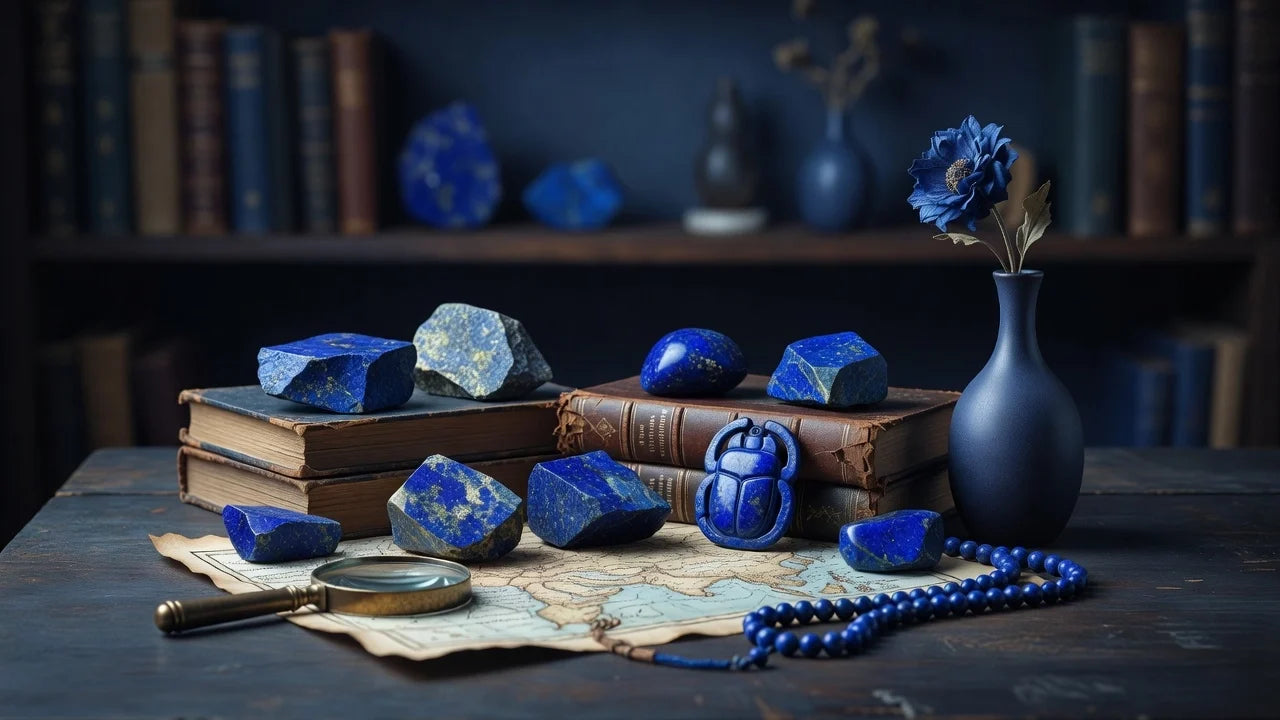 Professional header image for list-based article: Lapis Lazuli Spiritual Meaning: Properties, History, and ...