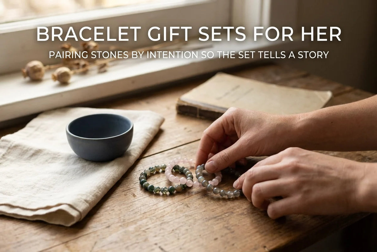 Professional header image for step-by-step guide: Bracelet Gift Sets for Her: Pairing Stones by Intention S...
