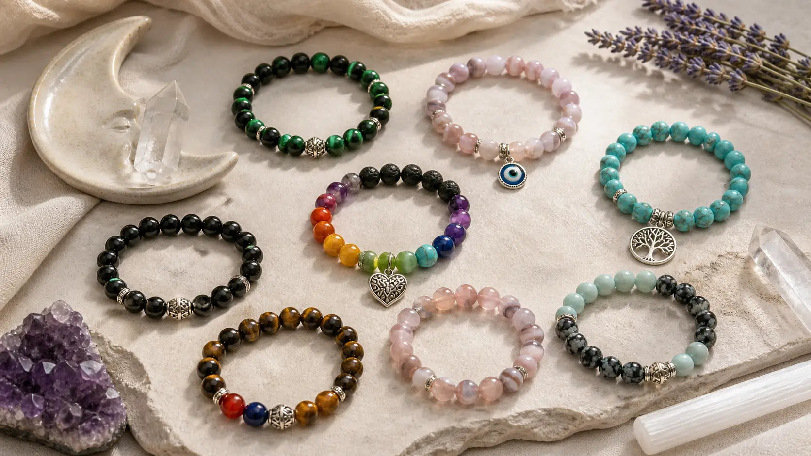 New Arrivals: Latest Spiritual Bracelets & Healing Stones