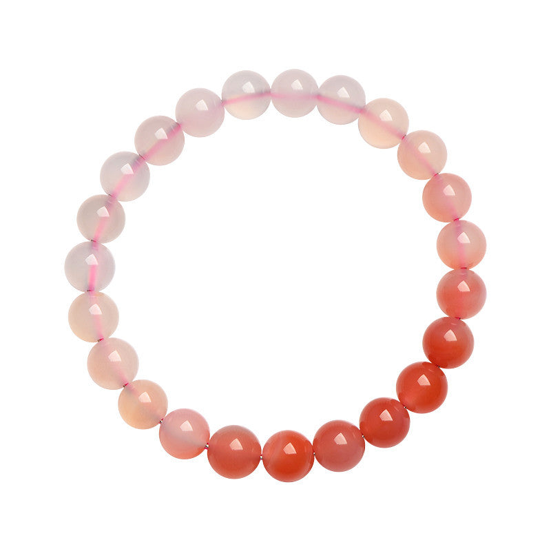 Rare Natural Gradient Yanyuan Agate Aries Bracelet