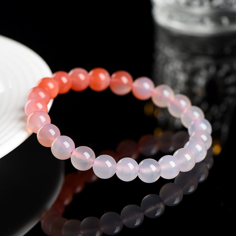 Rare Natural Gradient Yanyuan Agate Aries Bracelet