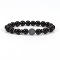 obsidian - Men's Simple Magnet Haematite Lucky Tree Bracelet (Copy)