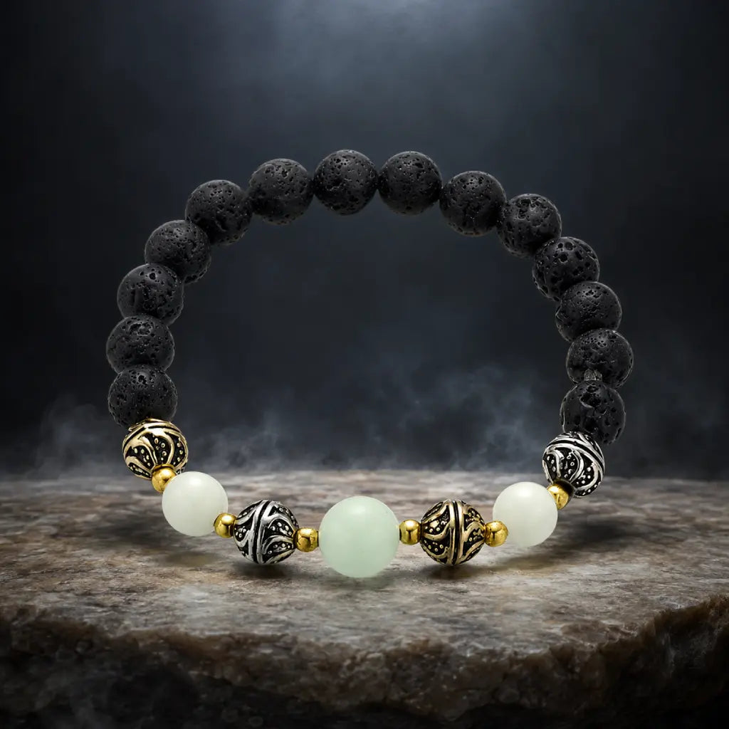labradorite jewellery premium lava stone bracelet with elegant crystal styling benefits