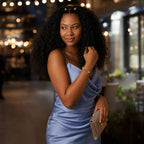 Libra zodiac Jewelry worn with elegant evening dress showcasing colorful gemstone bracelet for sophisticated styling