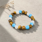 Tiger eye bracelet displayed in natural lighting with gemstone jewelry details and refined style appeal