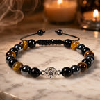 Tigereye bracelet with earthy tiger eye stones and premium bead details for everyday wear